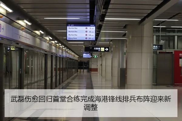武磊伤愈回归首堂合练完成海港锋线排兵布阵迎来新调整（BAJIESPORTS）